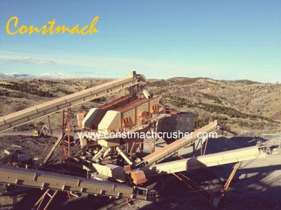 60~80tphの硬質石材用破砕プラント