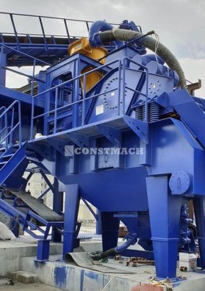 脱水スクリーンとハイドロサイクロン