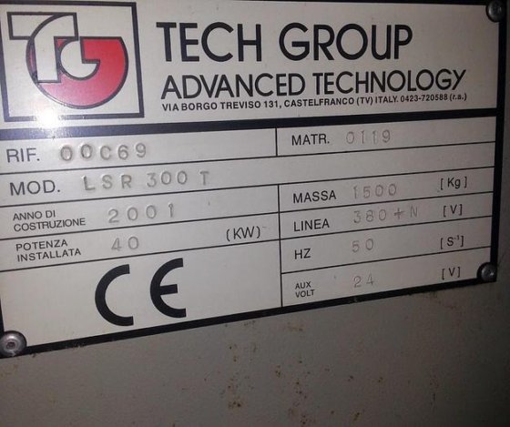 2001 TECHGROUP LSR 300 T