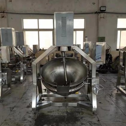 HD 新款辣椒酱和酱油火锅底料均匀自动操作行星烹饪锅