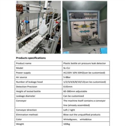 Pe Pet Pp Leak Testing
