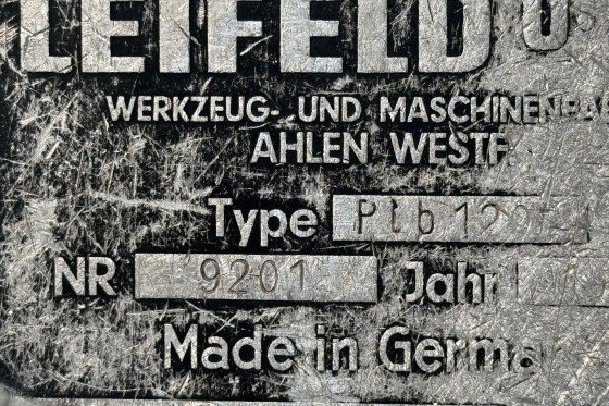 LEIFELD - PLB 1200