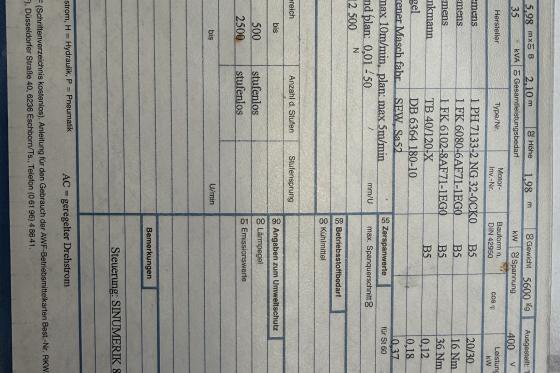 VDF BOEHRINGER - DUS 560