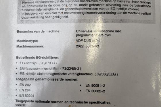 VDF BOEHRINGER - DUS 560