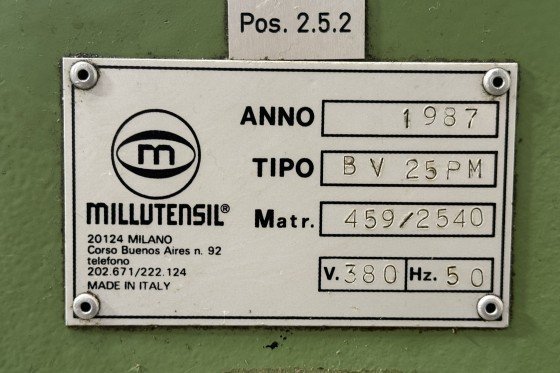 Millutensil - BV 25 PM