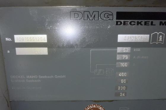 DECKEL MAHO - DMU 50