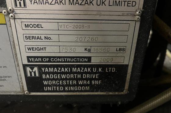Mazak - VTC 200B-II