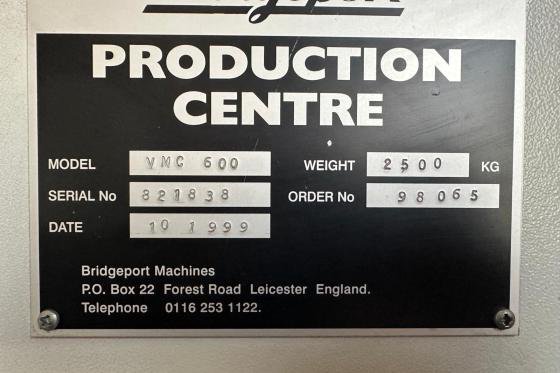 BRIDGEPORT - VMC 560