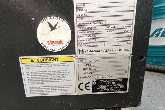 マザック - VTC 200C-II