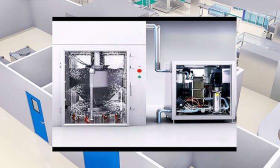 Rotech 全自动料筒清洗机