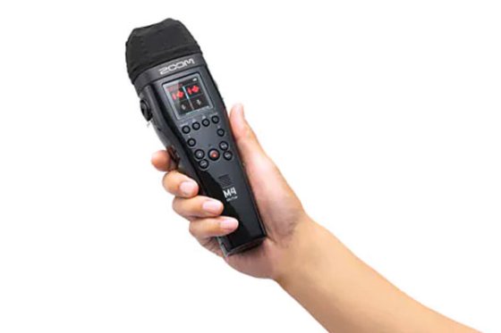 ZOOM M4 MicTrak マイクロフォン型オーディオレコーダー