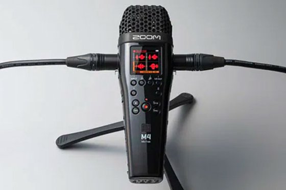 ZOOM M4 MicTrak マイクロフォン型オーディオレコーダー