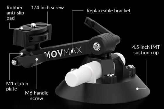 MOVMAX サクションカップブラケット