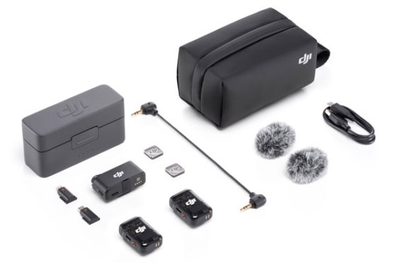 DJI Mic 2 2波ワイヤレスマイク