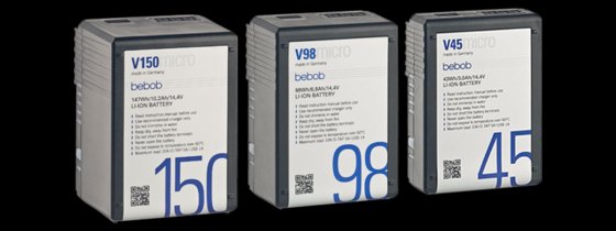 Bebob ミニVマウントバッテリー