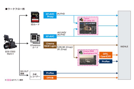 Canon EOS C500 Mark Ⅱ