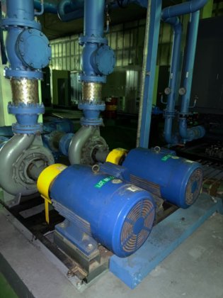 完整的压缩机房 B