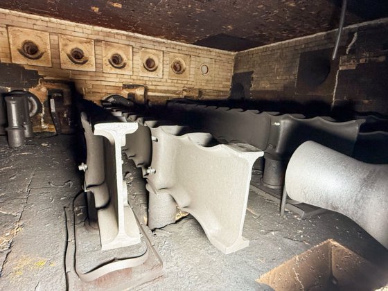 行走梁中间均质炉