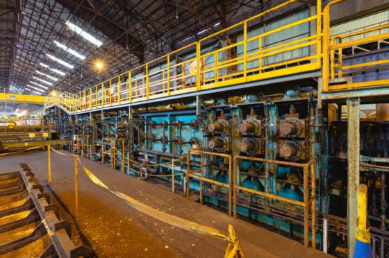 三菱日立IHI酸洗ライン タンデムコールドミル