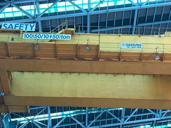 100（50/10+50 吨）桥式起重机 DAESUNG