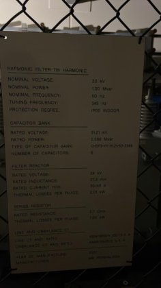 雷因豪森谐波滤波器安装