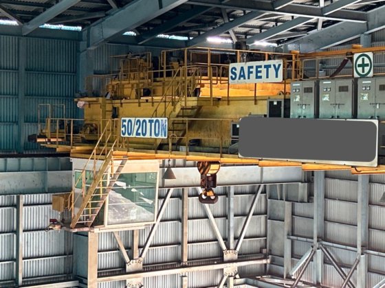 50/20t 天井クレーン puil e&c