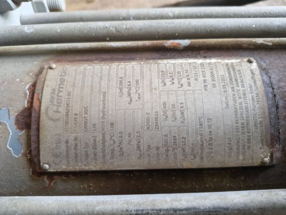 16个密封罐式电机泵