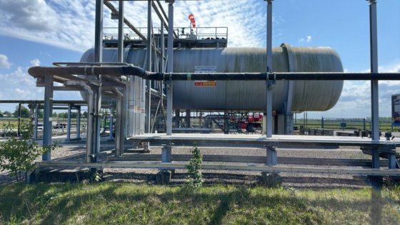 水平コンデンサ蓄積タンク