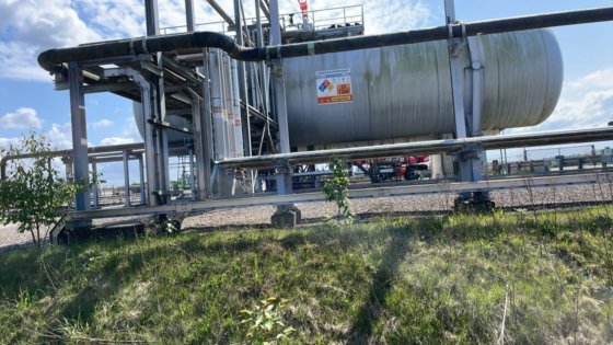 水平コンデンサ蓄積タンク