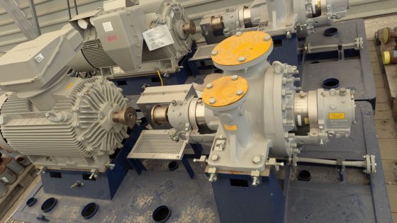 4台离心泵,含双密封系统,全新未使用