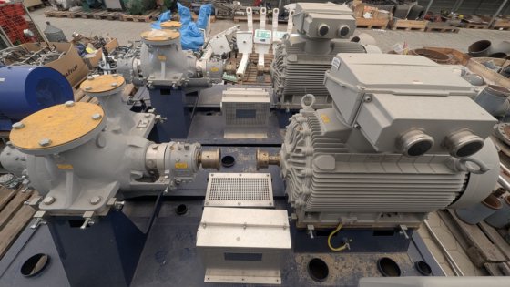 4台离心泵,含双密封系统,全新未使用