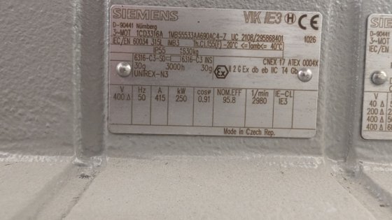 4台离心泵,含双密封系统,全新未使用