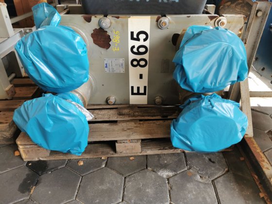 プレート式熱交換器5台