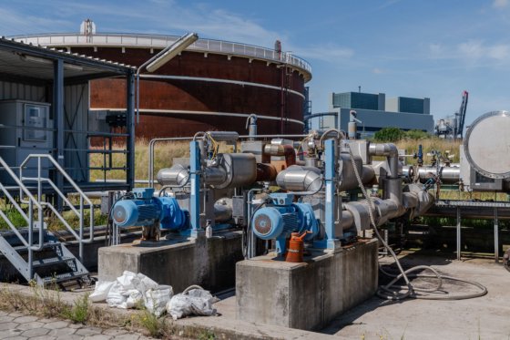 マーレ・インダストリーフィルトレーション社の原油脱水ユニット（2008年）