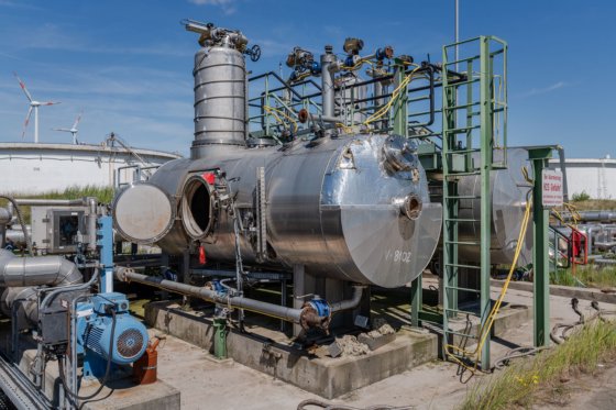 マーレ・インダストリーフィルトレーション社の原油脱水ユニット（2008年）