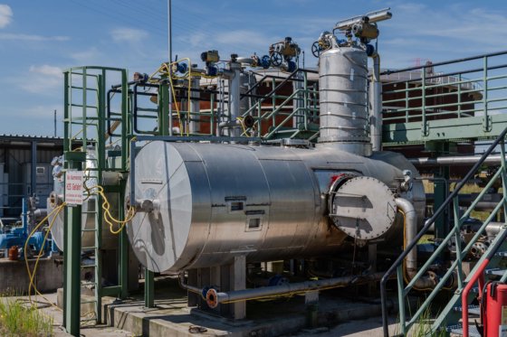 マーレ・インダストリーフィルトレーション社の原油脱水ユニット（2008年）