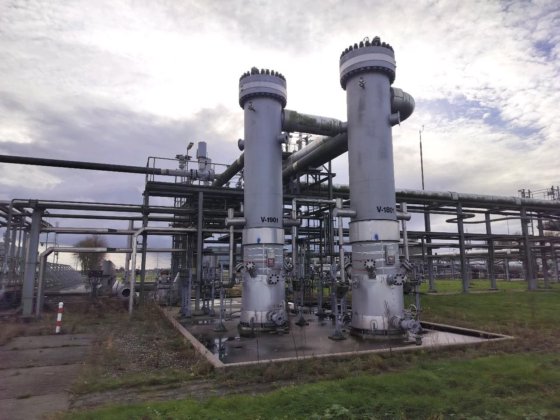 2x 气体过滤分离器容器