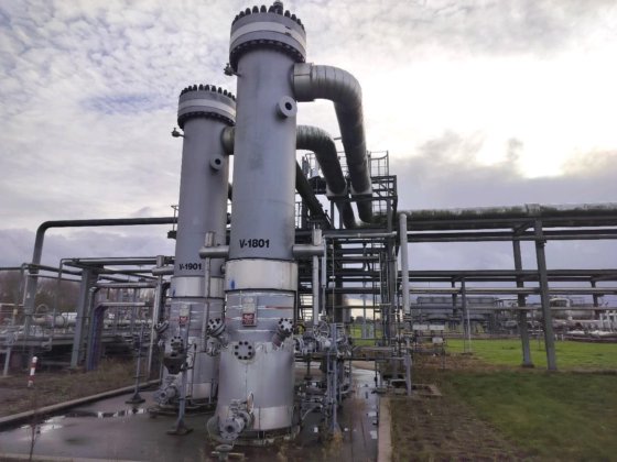 2x 气体过滤分离器容器