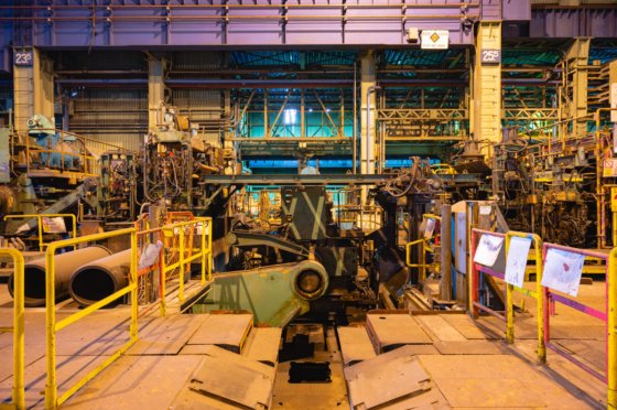 NKK- HITACHI "连续式镀锌生产线，带皮轧机