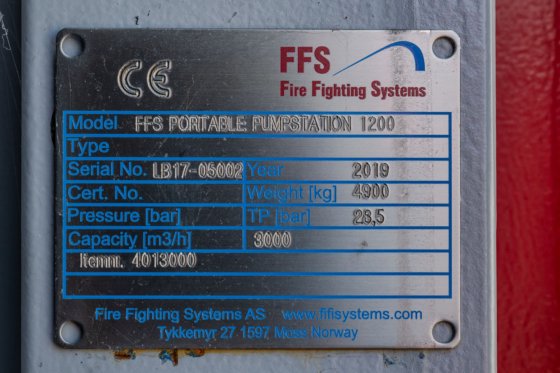 消防系统 (FFS) 紧急消防设备 (2020)