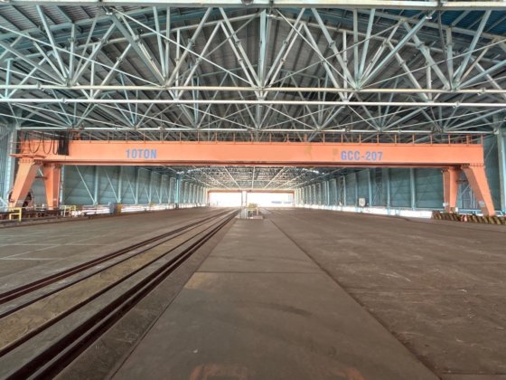 10t ガントリー クレーン puil e&c