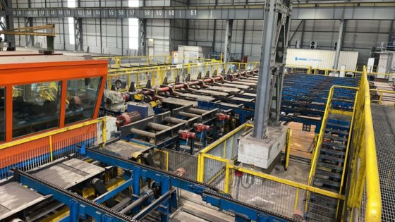 达涅利磁性堆垛机和捆扎机