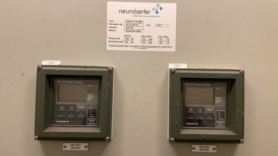 シーメンス、ニュンドルファー、横河電機 制御盤(2011)