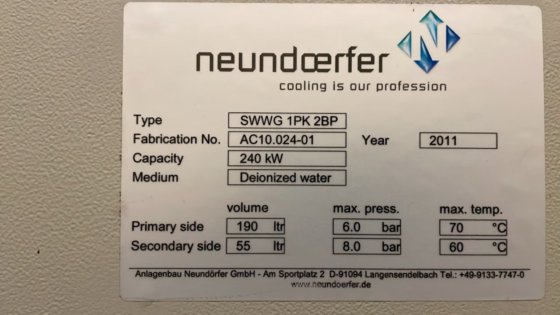 シーメンス、ニュンドルファー、横河電機 制御盤(2011)