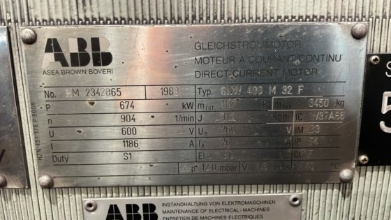 8 机架连续式精轧机