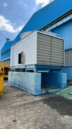 完整的压缩机房 H