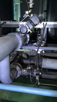 完整的压缩机房 H