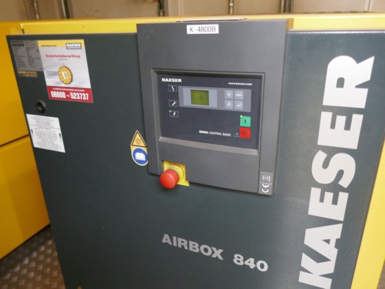 ケーザー・コンプレッサー エアボックス 840 オイル.フリー (2015)