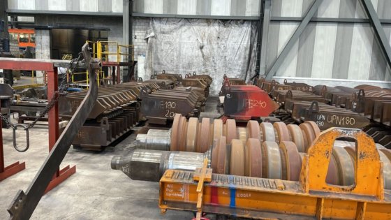 BDM - ブレークダウンミルロールとガイド装置 (2009)