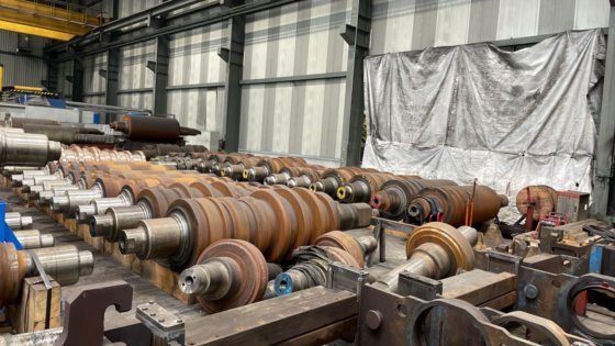 BDM - ブレークダウンミルロールとガイド装置 (2009)